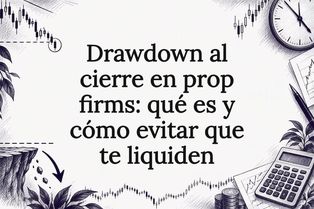 Drawdown al cierre en prop firms: qué es y cómo gestionarlo