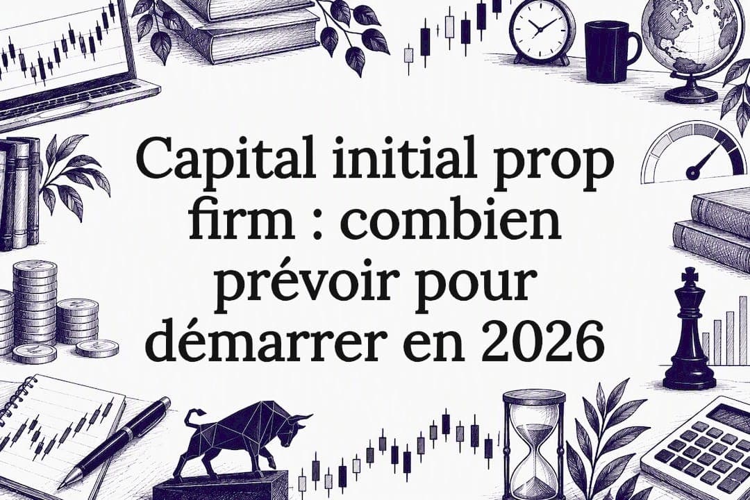 Capital initial prop firm : combien prévoir en 2026 ?