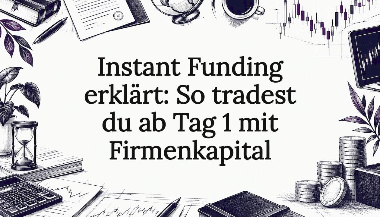 Instant Funding erklärt: Ab Tag 1 mit Firmenkapital traden