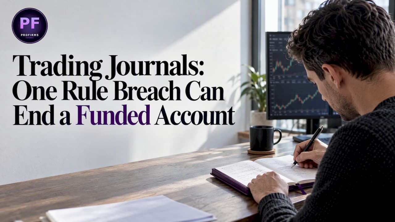 Trading Journals: One Rule Breach Can End a Funded Account