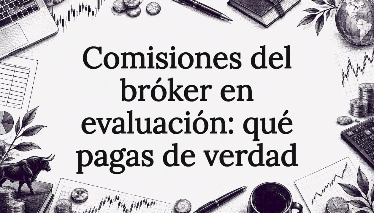 Comisiones del bróker en evaluación: qué pagas de verdad