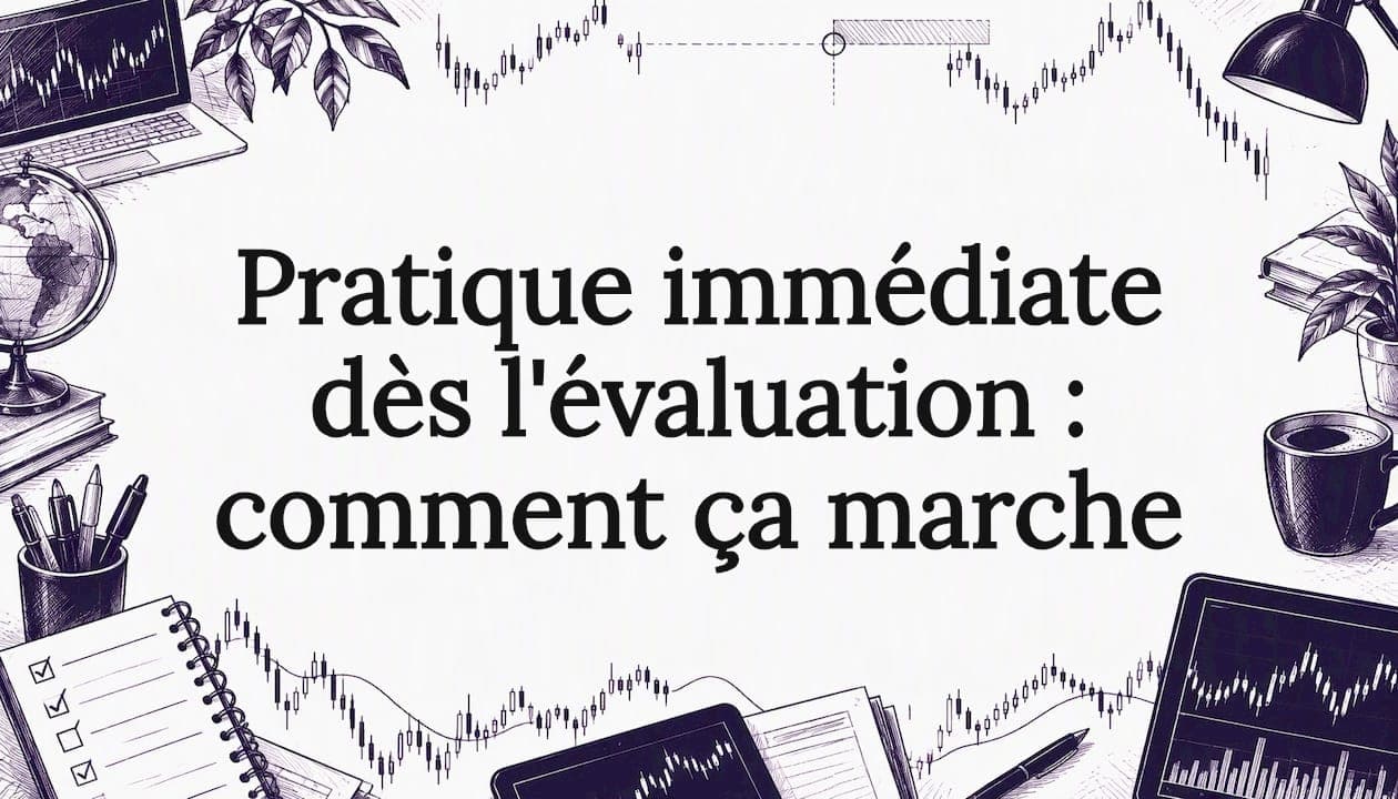 Pratique immédiate dès l'évaluation : comment ça marche