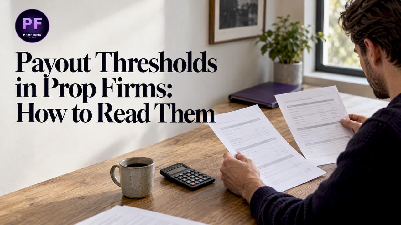 Payout Thresholds in Prop Firms: How to Read Them