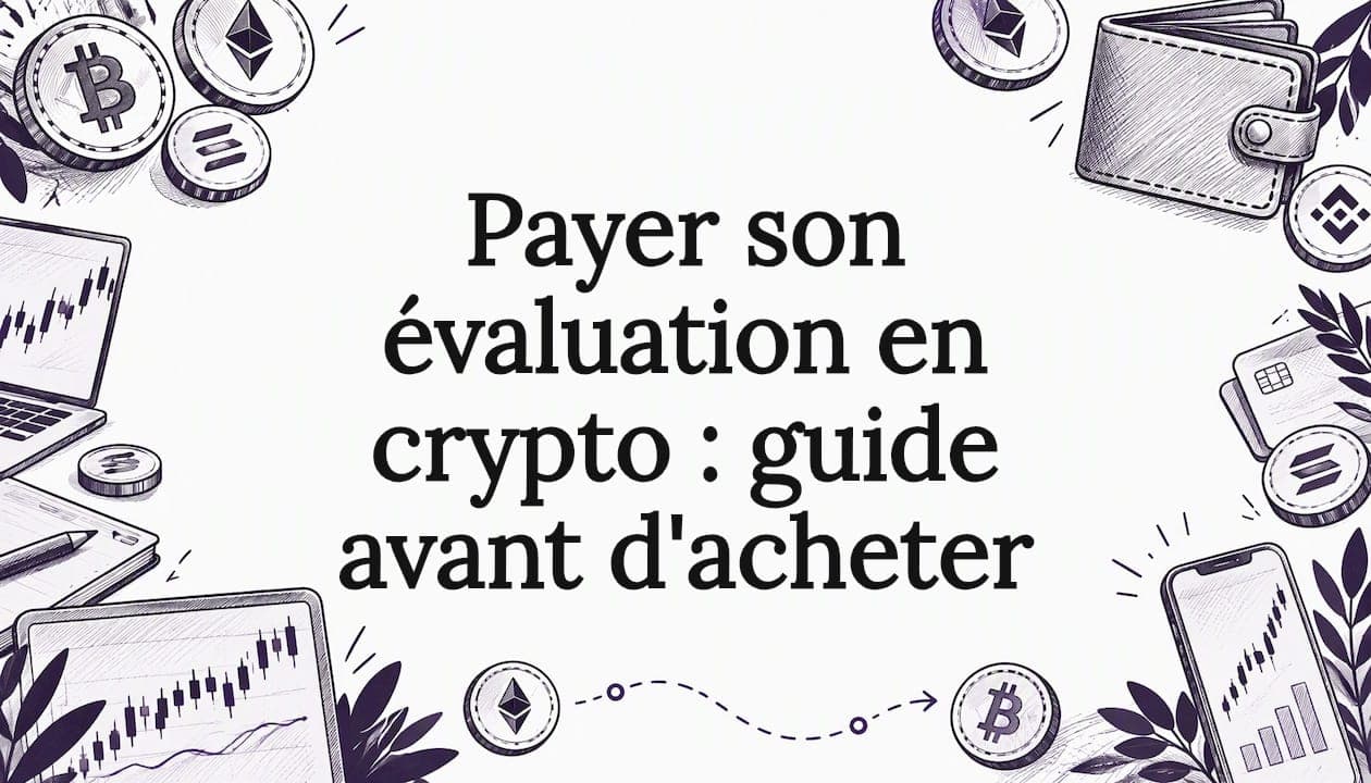 Payer son évaluation en crypto : guide avant d'acheter