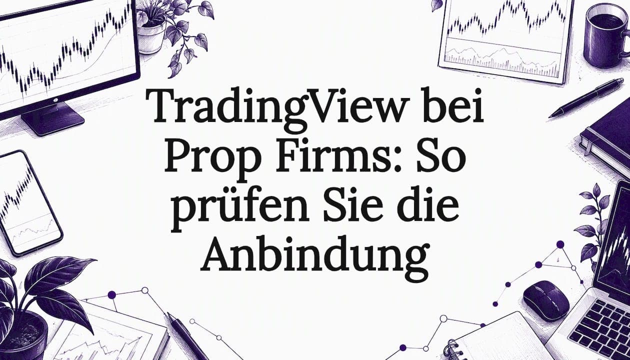TradingView bei Prop Firms: So prüfen Sie die Anbindung