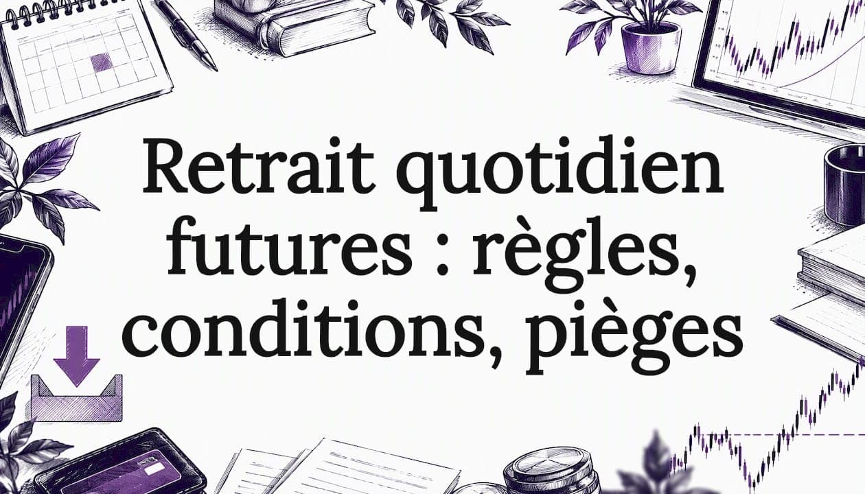 Retrait quotidien futures : règles, conditions, pièges