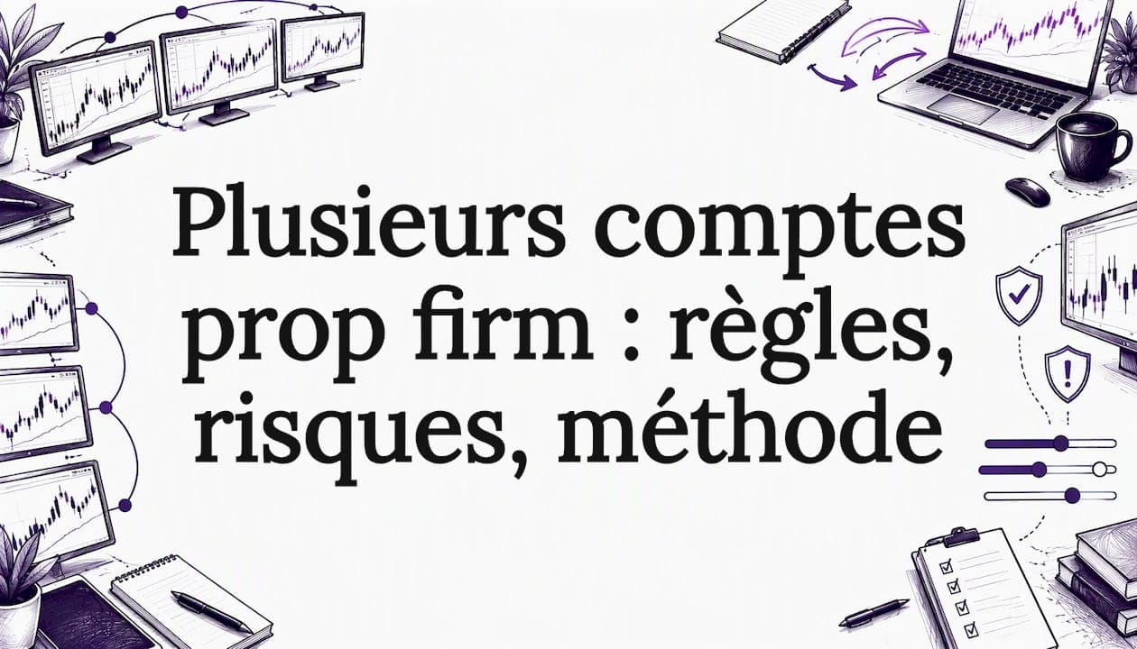 Plusieurs comptes prop firm : règles, risques, méthode