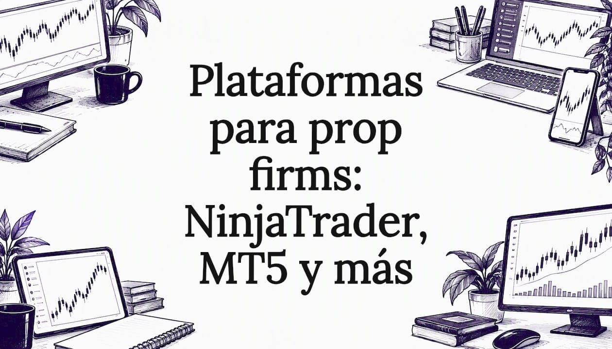 Plataformas para prop firms: NinjaTrader, MT5 y más