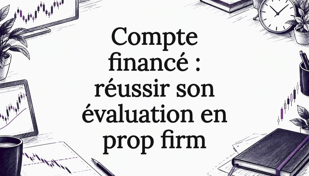 Compte financé : réussir son évaluation en prop firm