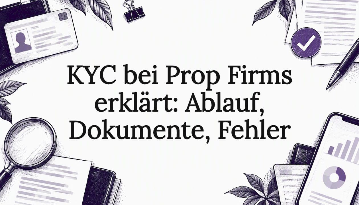 KYC bei Prop Firms erklärt: Ablauf, Dokumente, Fehler